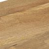 vidaXL Mesa auxiliar de madera maciza de mango 35x45x65 cm