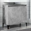 vidaXL Armario de lavabo madera contrachapada gris hormig&oacute;n 58x33x60cm