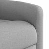 vidaXL Sillón reclinable eléctrico de tela gris nube