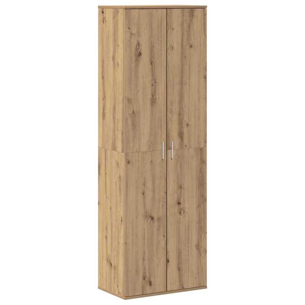 vidaXL Highboard Roble artisan 60 x 35 x 180 cm Madera contrachapada