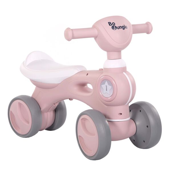 Bo Jungle Correpasillos para beb&eacute;s Jumpy B-Bike rosa