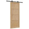 vidaXL Puerta Corredera ORKDAL Marr&oacute;n 86 x 211 cm