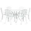 vidaXL Conjunto de Comedor de Jard&iacute;n 7 pcs Aluminio