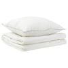 vidaXL Juego de edred&oacute;n y almohada 2 uds. 140x200 cm Verano 140 GSM