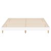 vidaXL Estructura de cama madera de ingeniería blanca 120x200 cm