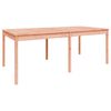 vidaXL Juego de comedor de jard&iacute;n 11 pzas madera maciza abeto Douglas