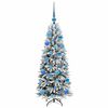 vidaXL &Aacute;rbol de Navidad artificial con 150 LED 53 x 53 x 120 cm