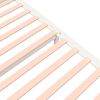 vidaXL Estructura de cama doble sin colch&oacute;n madera blanco 150x200 cm