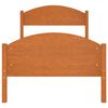 vidaXL Estructura de cama 2 cajones madera pino marr&oacute;n miel 90x200 cm