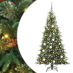 vidaXL &Aacute;rbol de Navidad artificial con ramas articuladas Verde 180 cm