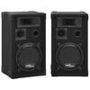 vidaXL Altavoces pasivos escenario profesional hifi 2 uds 800 W negro