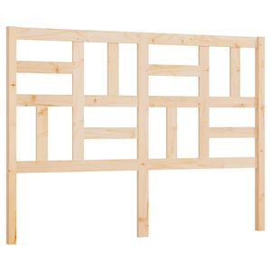 vidaXL Cabecero de cama madera maciza de pino 156x4x104 cm