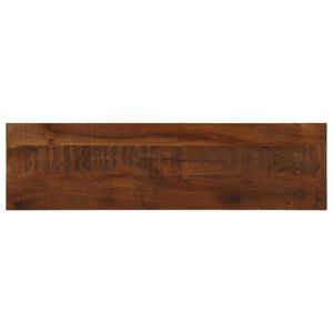 vidaXL Tablero mesa rectangular madera maciza reciclada 120x30x2,5 cm