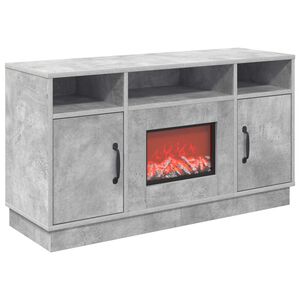 vidaXL Chimenea el&eacute;ctrica Hormig&oacute;n 100 x 33 x 55 cm