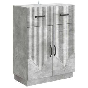 vidaXL Aparador Gris Hormig&oacute;n 66 x 34,5 x 87 cm Madera de Ingenier&iacute;a