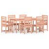 vidaXL Juego de comedor para jard&iacute;n 7 pzas madera maciza abeto Douglas