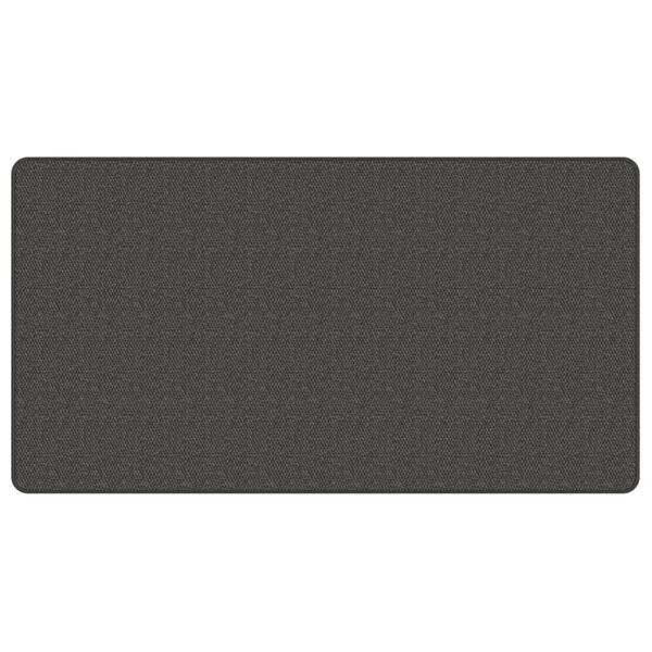 vidaXL Alfombra de pasillo con aspecto sisal gris antracita 80x150 cm