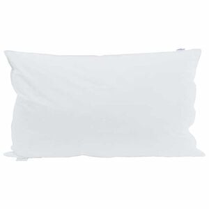 vidaXL Almohada con almohada 40 x 80 cm Pluma