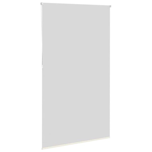 vidaXL Estor Enrollable Opaco Blanco Roto 125x230cm Tela Ancho 121,6cm