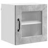 vidaXL Mueble de Cocina con puerta 2 pcs Gris Concreto 40 x 31 x 40 cm