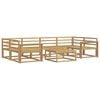 vidaXL Conjunto de sof&aacute;s de exterior 7 pcs Blanco