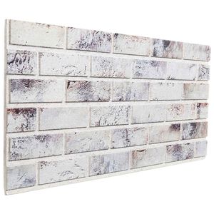 vidaXL Paneles de pared 10 uds. 100 x 50 cm Gris Claro y Negro
