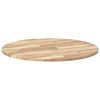 vidaXL Tablero de mesa redondo madera maciza de acacia &Oslash;80x2 cm
