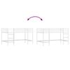vidaXL Estructura de litera para ni&ntilde;os 100 x 200 cm Acero