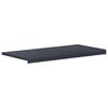 vidaXL Umbral de Ventana Antracita con Vetado de Madera PVC