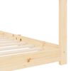 vidaXL Estructura de cama infantil de madera maciza de pino 70x140 cm