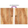 vidaXL Conjunto de muebles de baño 5 piezas madera maciza de acacia