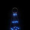 vidaXL &Aacute;rbol de Navidad 200 LED azul 180 cm