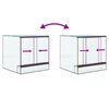 vidaXL Terrario Transparente 30 x 30 x 30 cm Cristal