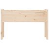 vidaXL Jardinera de madera maciza de pino 110x31x70 cm