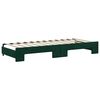 vidaXL Sof&aacute; cama nido con cajones terciopelo verde oscuro 80x200 cm