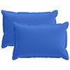 vidaXL Funda de almohada 2 uds. HOUTEN Azul Royal 50 x 70 cm Poli&eacute;ster