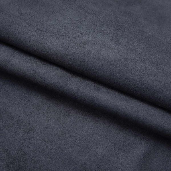 vidaXL Cortinas opacas con ganchos 2 uds gris antracita 140x245 cm