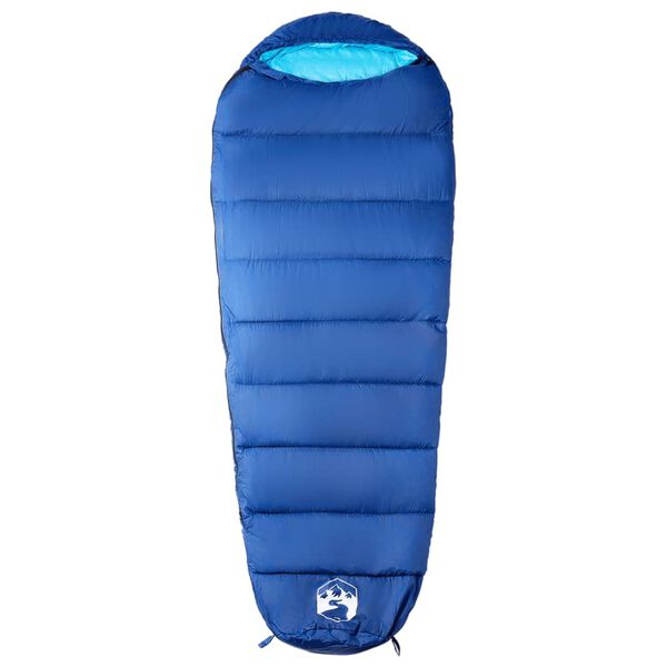 vidaXL Saco de dormir tipo momia de camping para adultos 3 estaciones