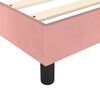 vidaXL Estructura de cama con somier terciopelo rosa 120x200 cm