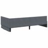 vidaXL Estructura de cama en esquina Gris oscuro 100 cm x 200 cm