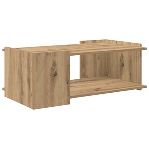 vidaXL Mesa de Caf&eacute; Roble Artesanal 90 x 50 x 33 cm