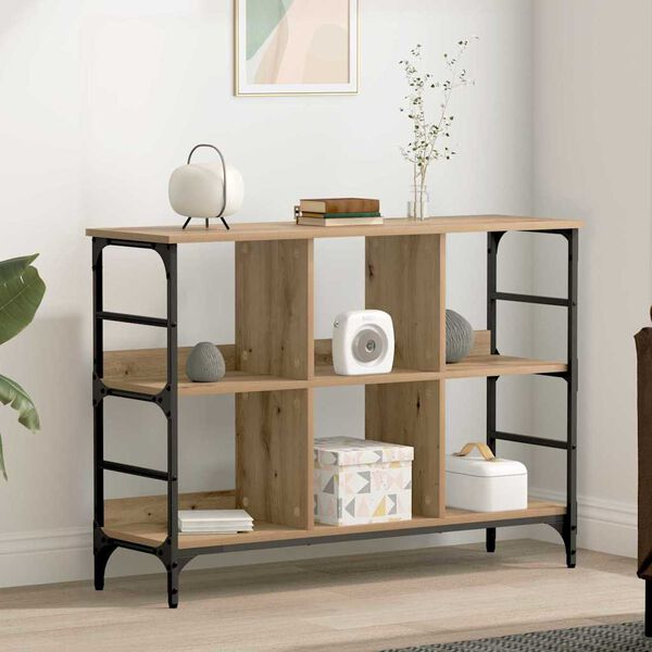 vidaXL Aparador Roble artesanal 102 x 32 x 73,5 cm