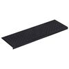 vidaXL Alfombrillas de escalera de goma 5 uds 25x75 cm
