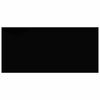 vidaXL Estante flotante de pared negro brillante MDF 50x23x3,8 cm