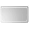 vidaXL Espejo de ba&ntilde;o LED Transparente 100 x 60 cm vidrio templado