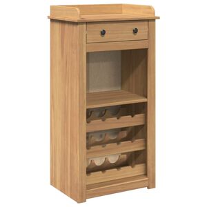 vidaXL Mueble botellero PANAMA madera maciza de pino 57x40x111,5 cm