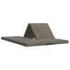 vidaXL Sof&aacute; Cama Plegable 70 x 67 x 48 cm Gris Claro