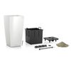 LECHUZA Macetero CUBICO 22 ALL-IN-ONE blanco brillante
