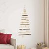vidaXL &Aacute;rbol de Navidad Natural 90 cm madera maciza de fresno