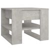 vidaXL Mesa de centro madera de ingenier&iacute;a gris hormig&oacute;n 55,5x55x45 cm